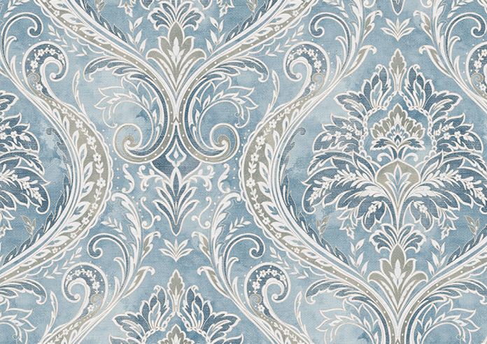 Cipriani, French Blue - Twist&Fit Roller Blind - Image 6
